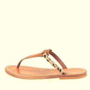 Anthropologie K. Jacques Colombia Leopard Sandals